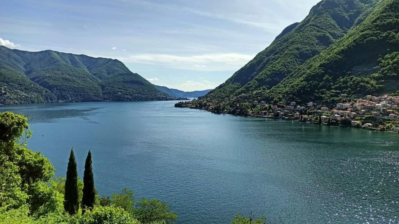 Appartamento "Bella Vista" Sul Lago Di Como Faggeto Lario Exterior foto