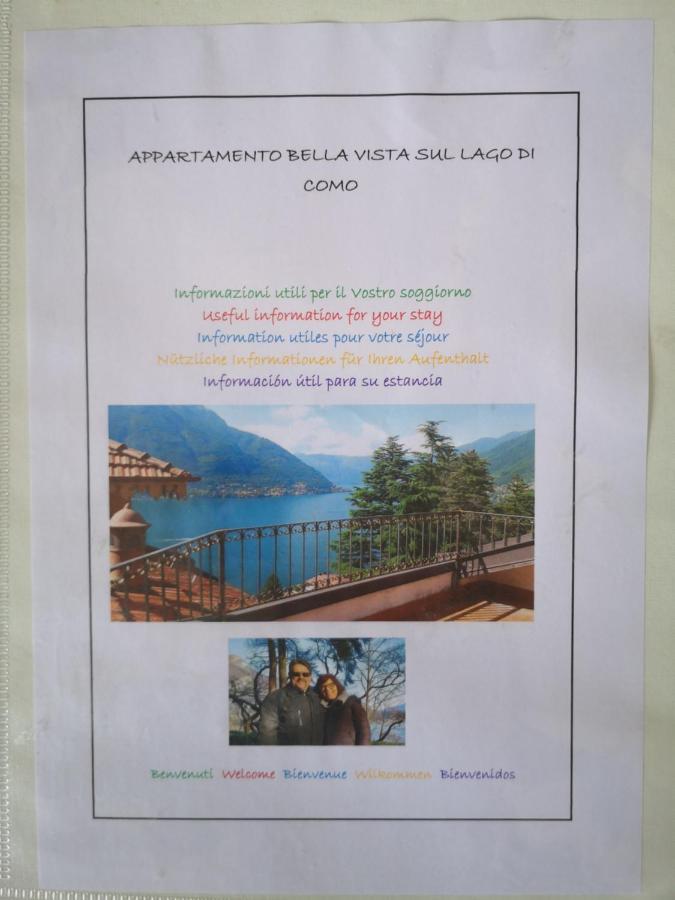 Appartamento "Bella Vista" Sul Lago Di Como Faggeto Lario Exterior foto