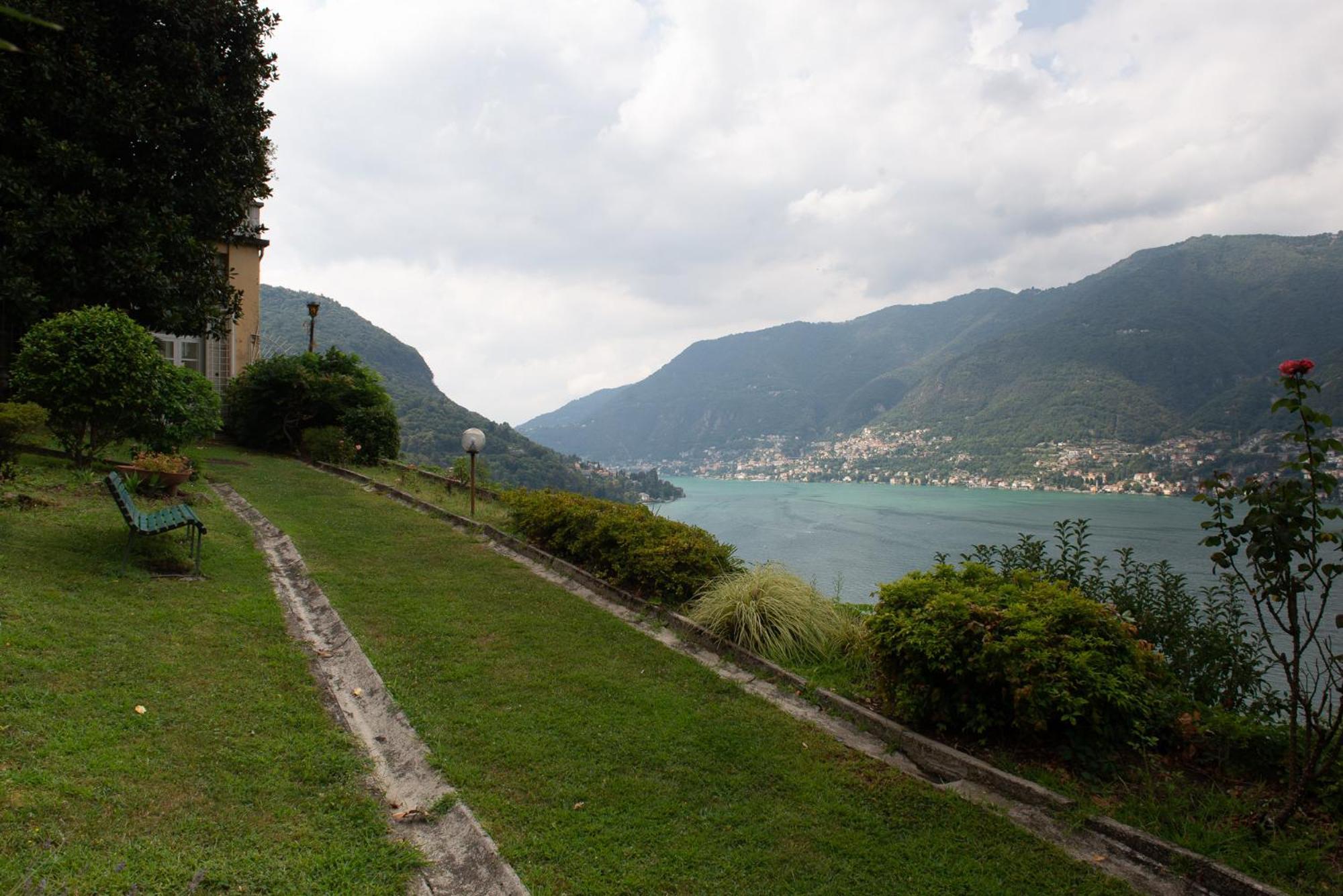 Appartamento "Bella Vista" Sul Lago Di Como Faggeto Lario Exterior foto