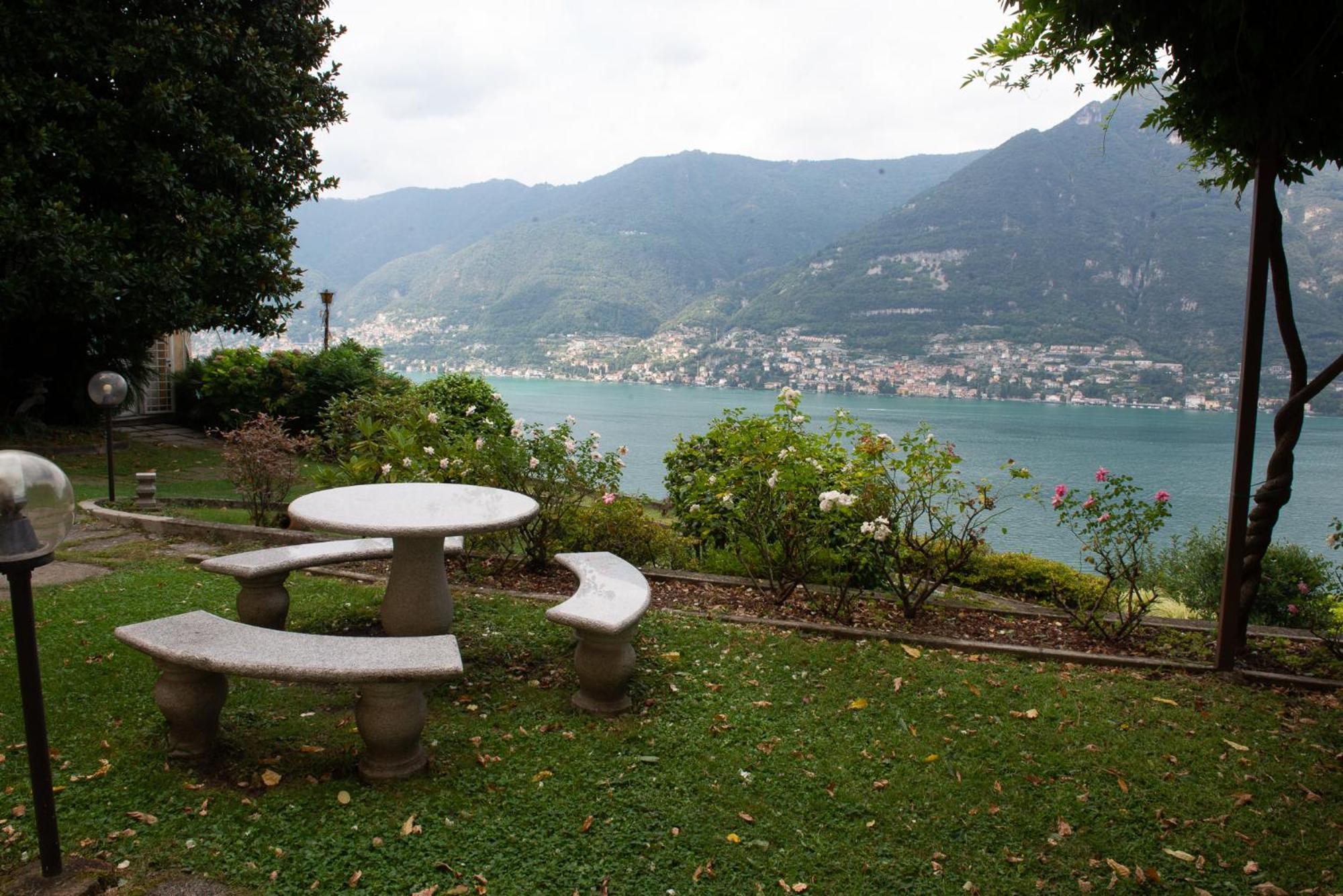 Appartamento "Bella Vista" Sul Lago Di Como Faggeto Lario Exterior foto